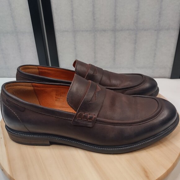 Rodd & Gunn Portobello Mocc Slip On Brown Penny Loafers ZX0518 Men 46/ US 13 - Picture 2 of 12